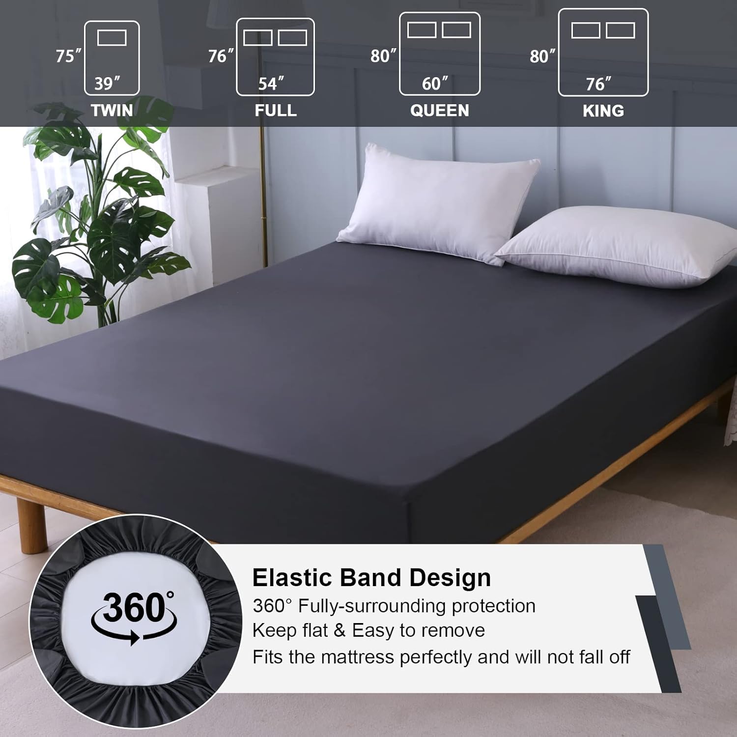Ohano Waterproof Mattress Protector Queen Size 1