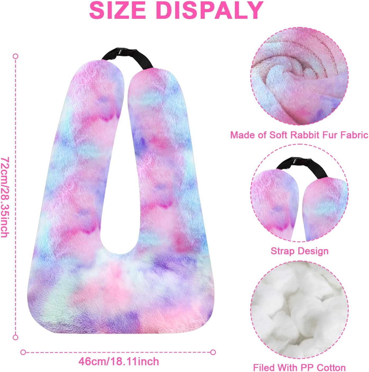 MROUEN Travel Pillow for Kids and Adults