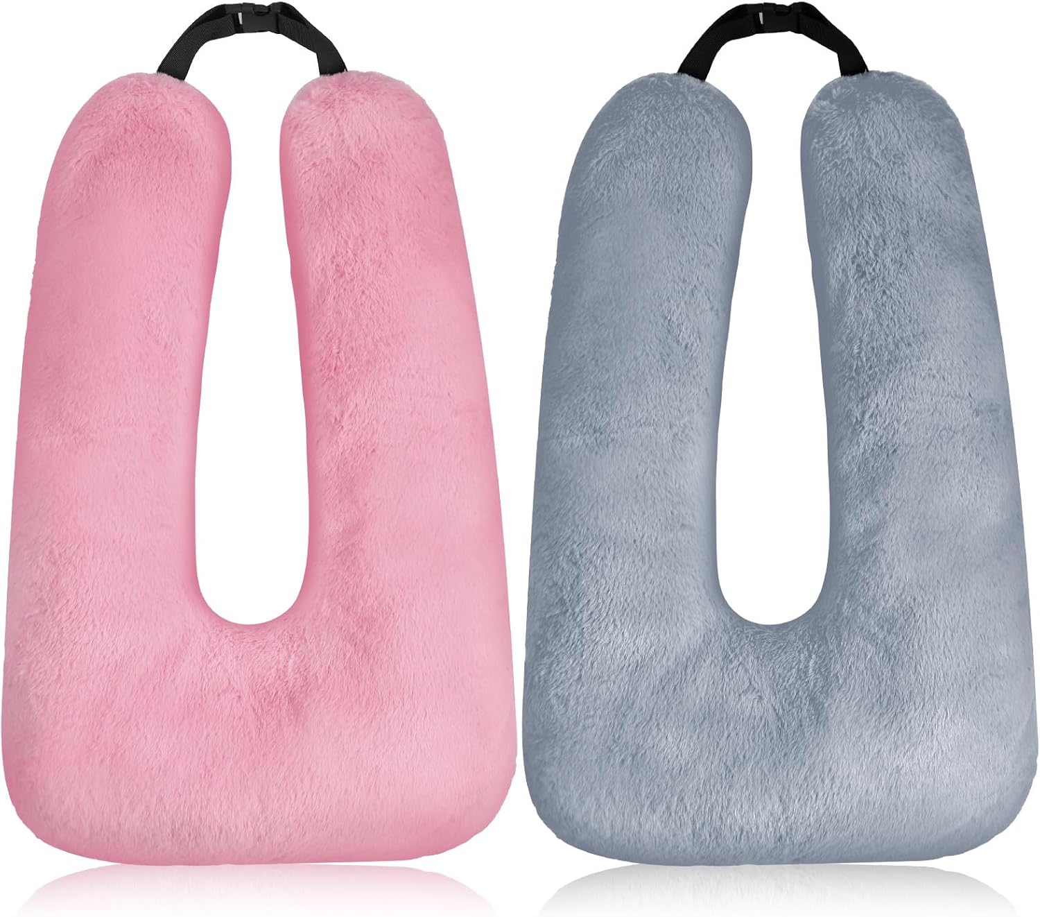 Barydat 2 Pcs Travel Pillow for Car Back Seat