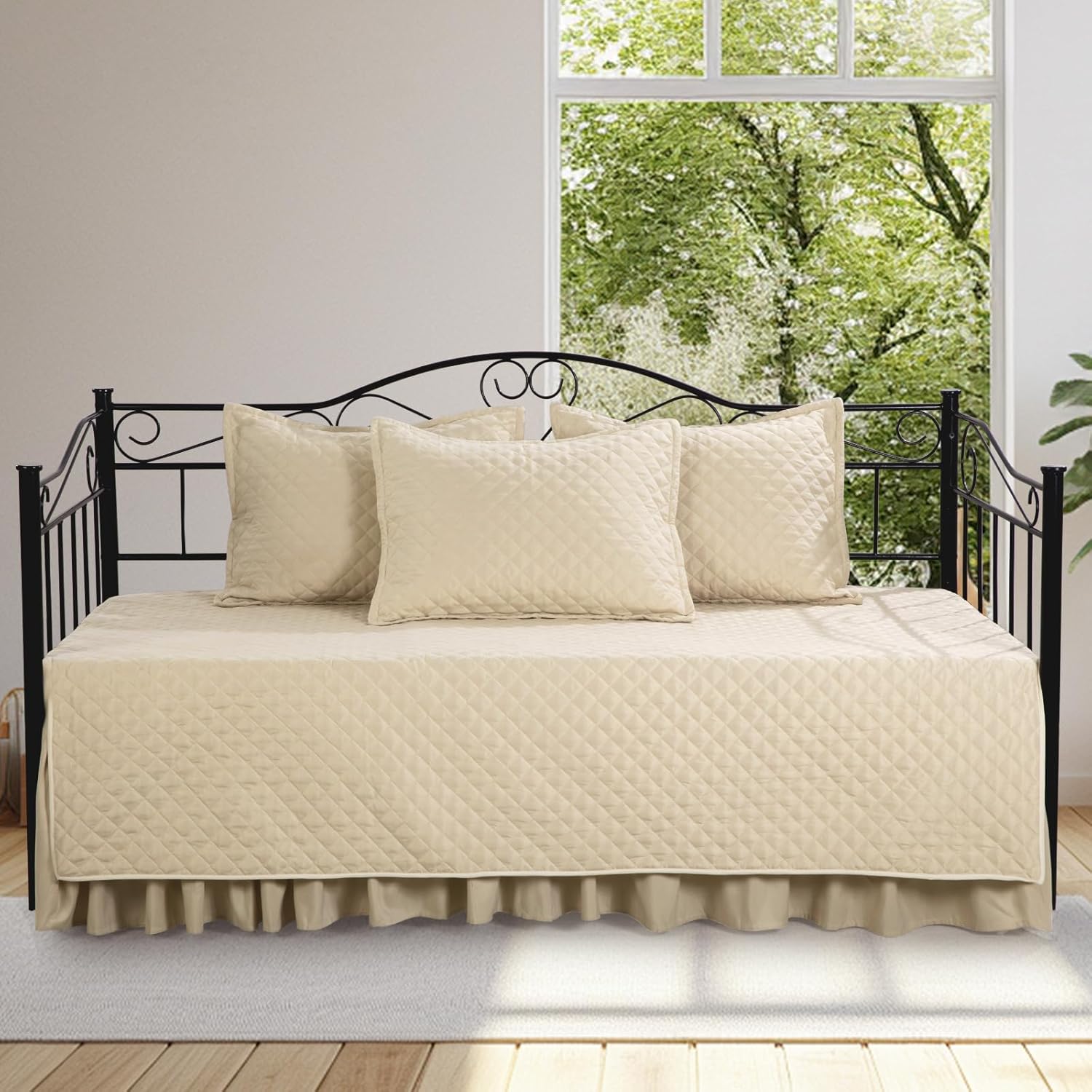 BALAPET 5 Piece Daybed Set - Beige 75x39