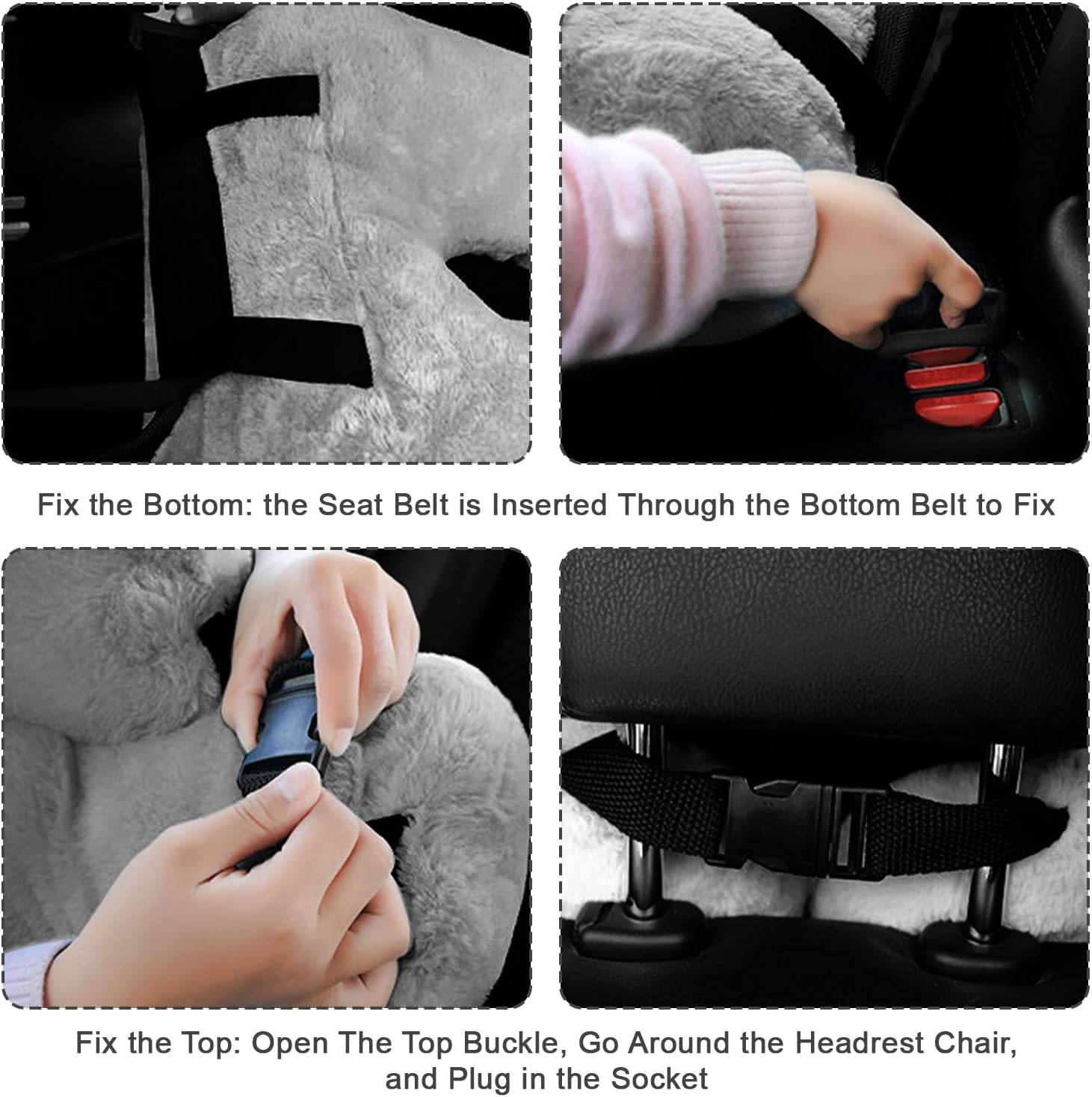 MROUEN Travel Pillow for Adults and Kids
