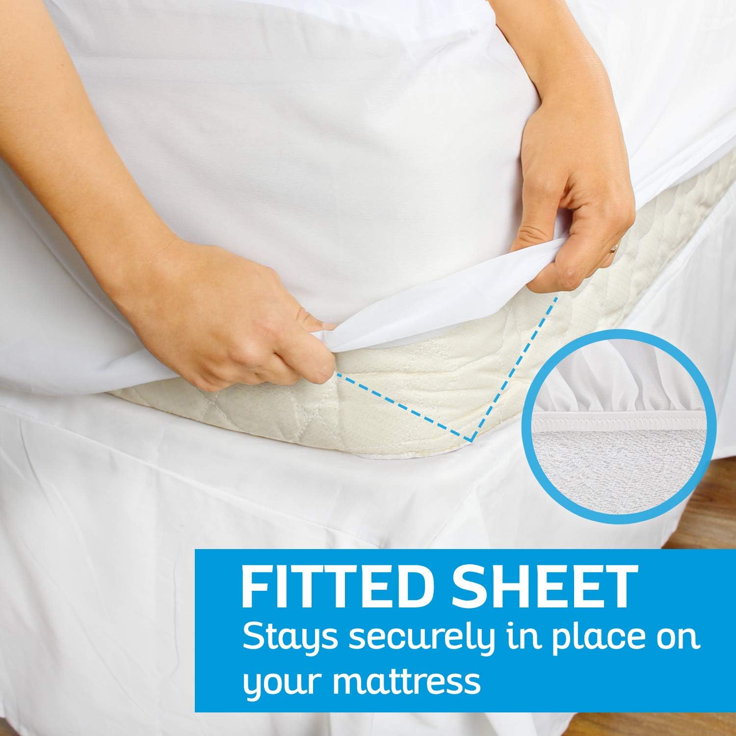 Sures Waterproof Mattress Protector - California King Size