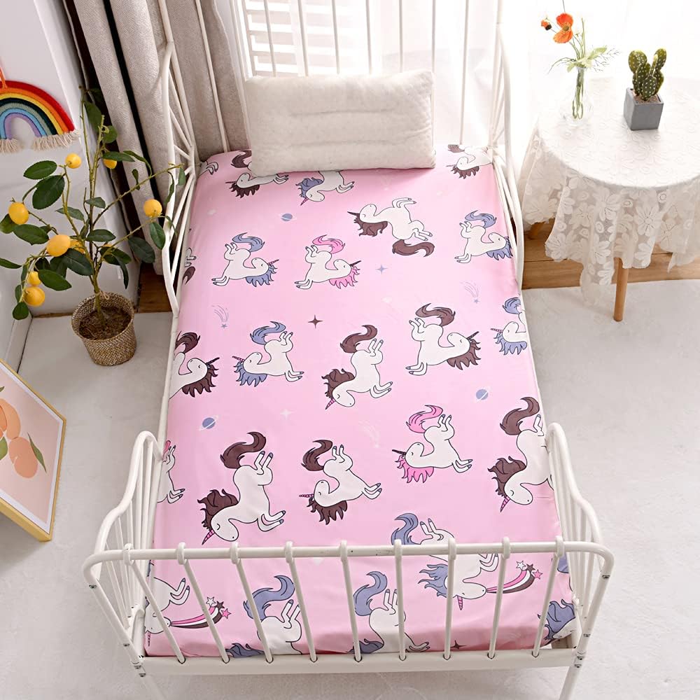 NATURETY Fitted Sheet Twin Deep Pocket Animal Print