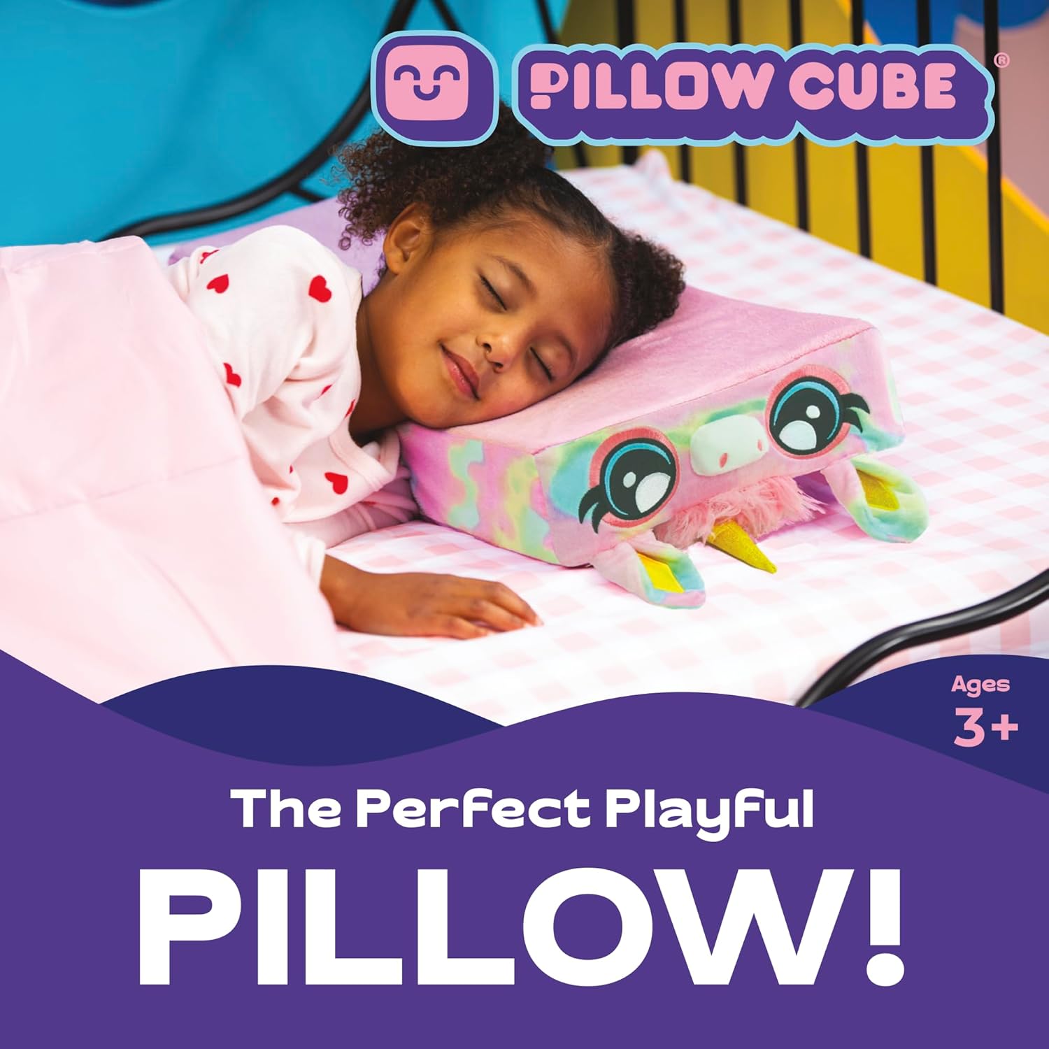Ontel Pillow Cube Kids Blue Shark 1