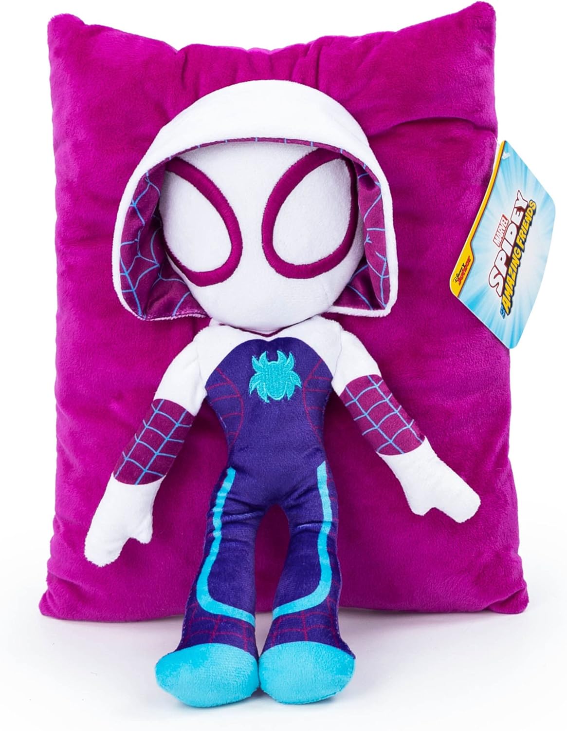 Marvel Gwen Ghost Spider 3D Snuggle Pillow - 15 Inches