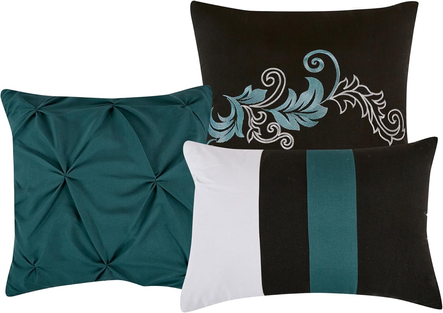 Chezmoi Collection Napa 7-Piece Comforter Set