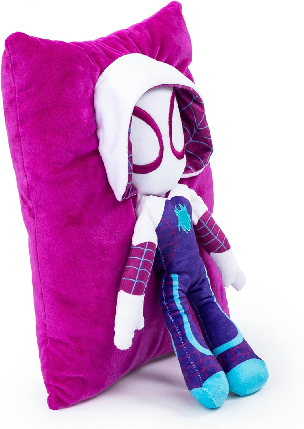 Marvel Gwen Ghost Spider 3D Snuggle Pillow - 15 Inches