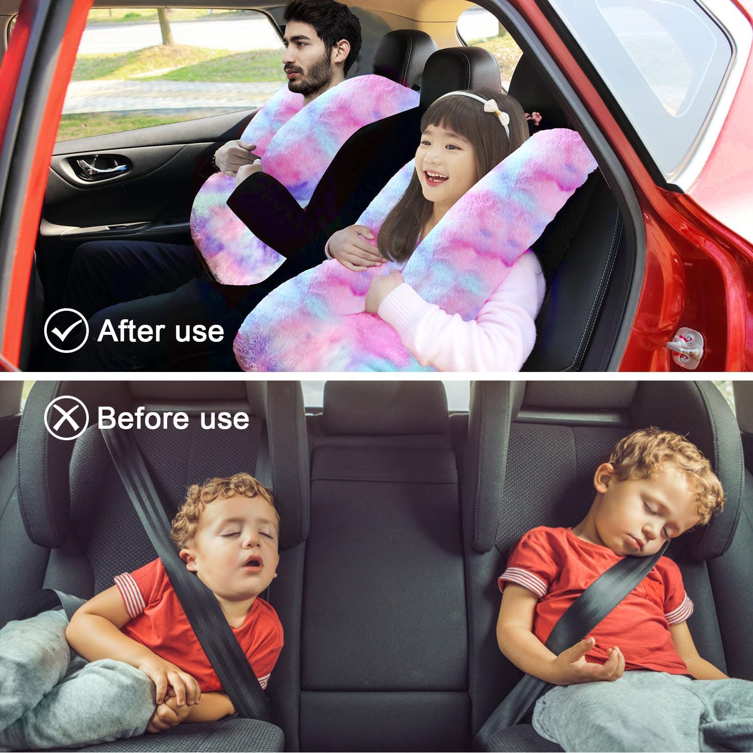 MROUEN Travel Pillow for Kids and Adults