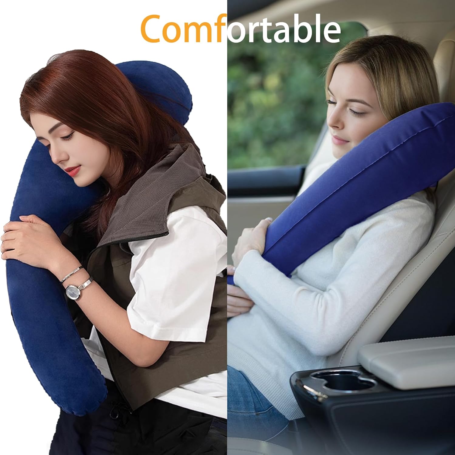 Galactruly Inflatable Neck Pillow for Travel 1