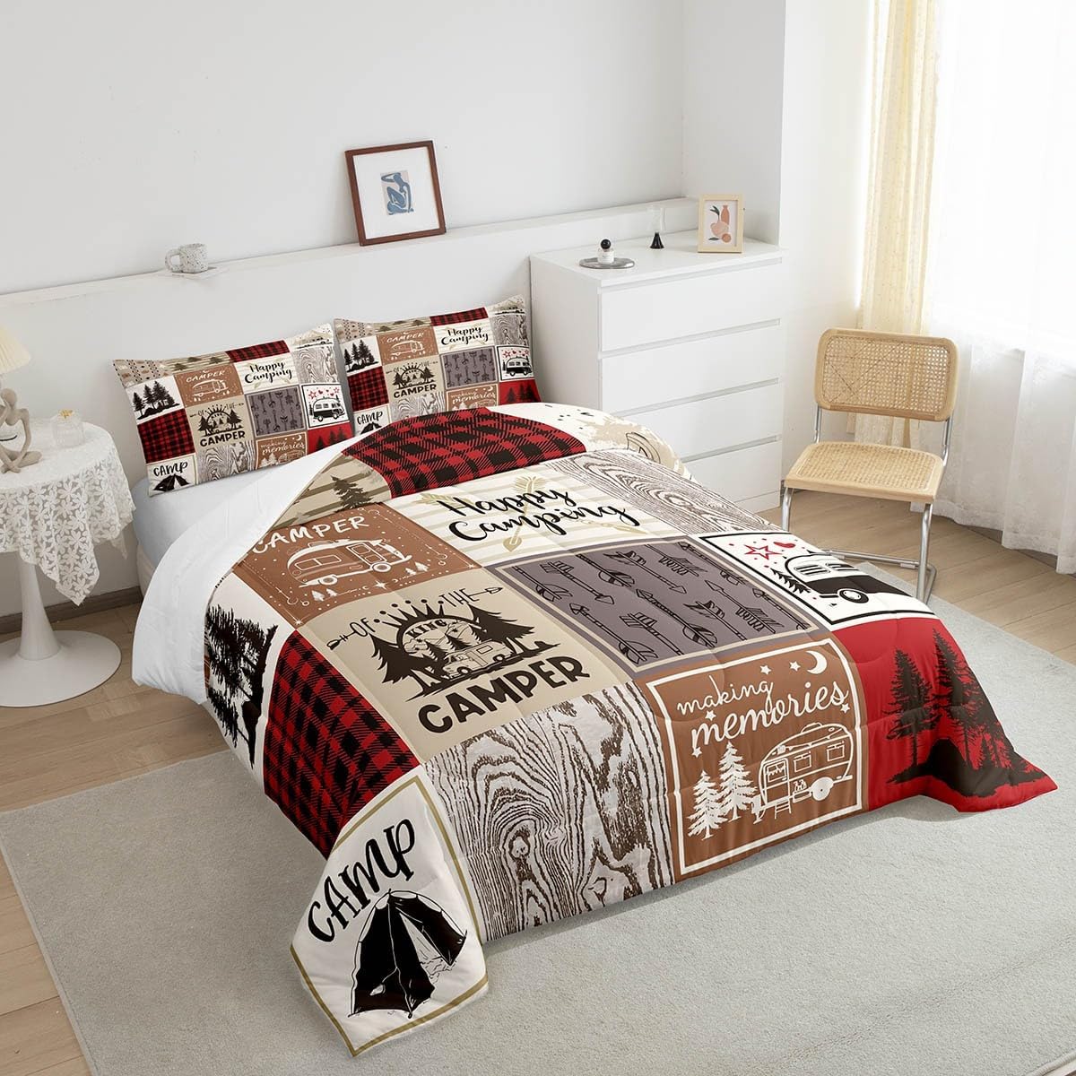 Erosebridal Comforter Set for RV Camper Travel