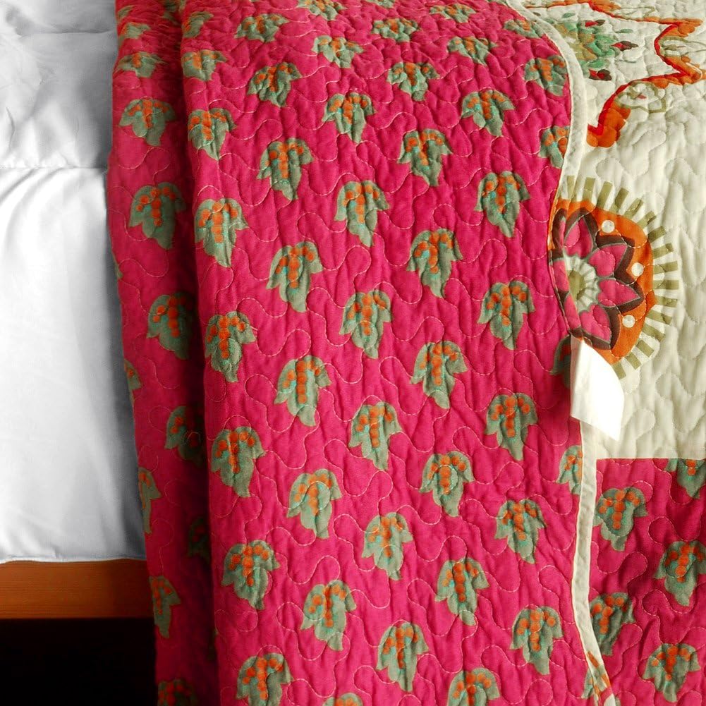 Blancho Bedding Children of Heaven 3PC Cotton Quilt Set