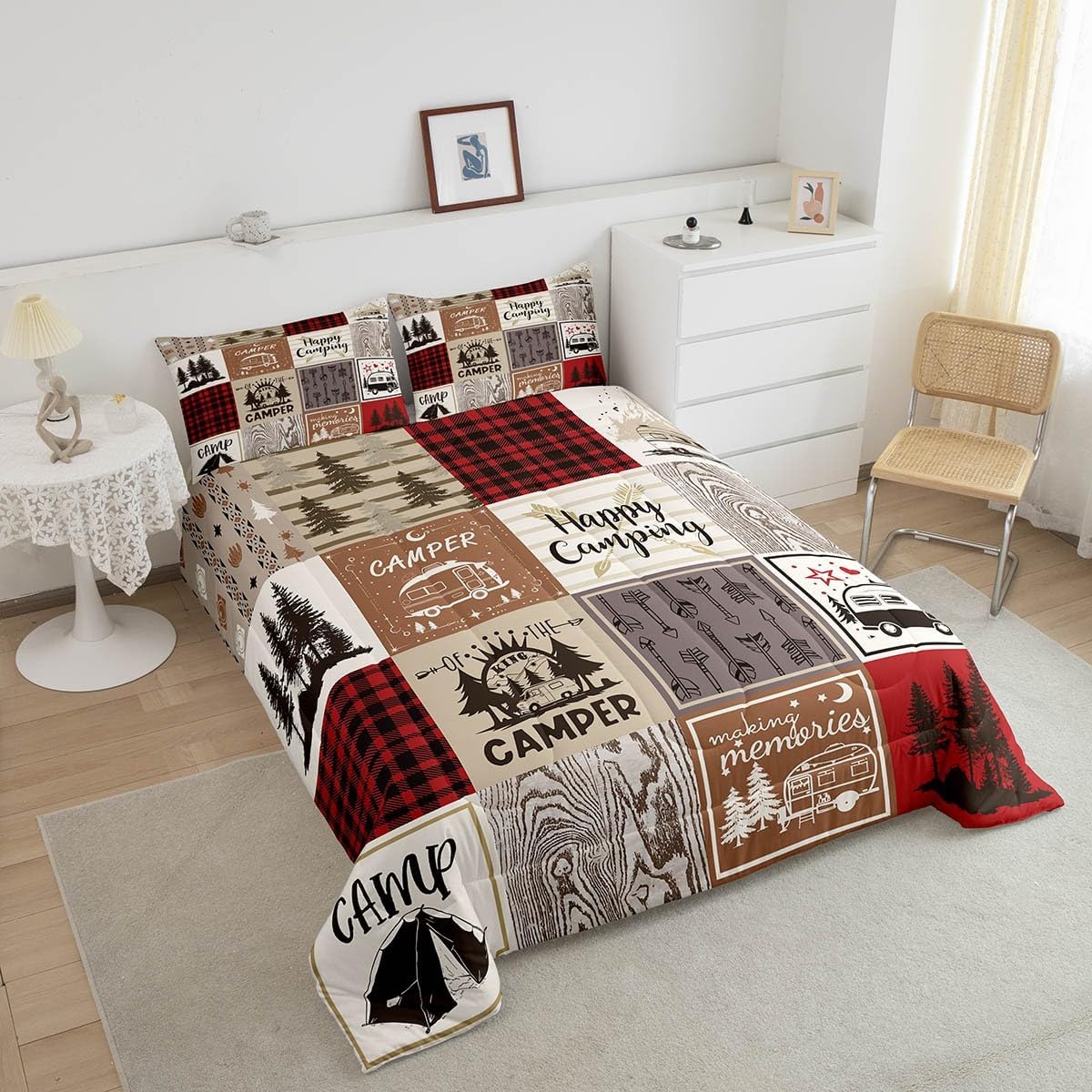Erosebridal Comforter Set for RV Camper Travel