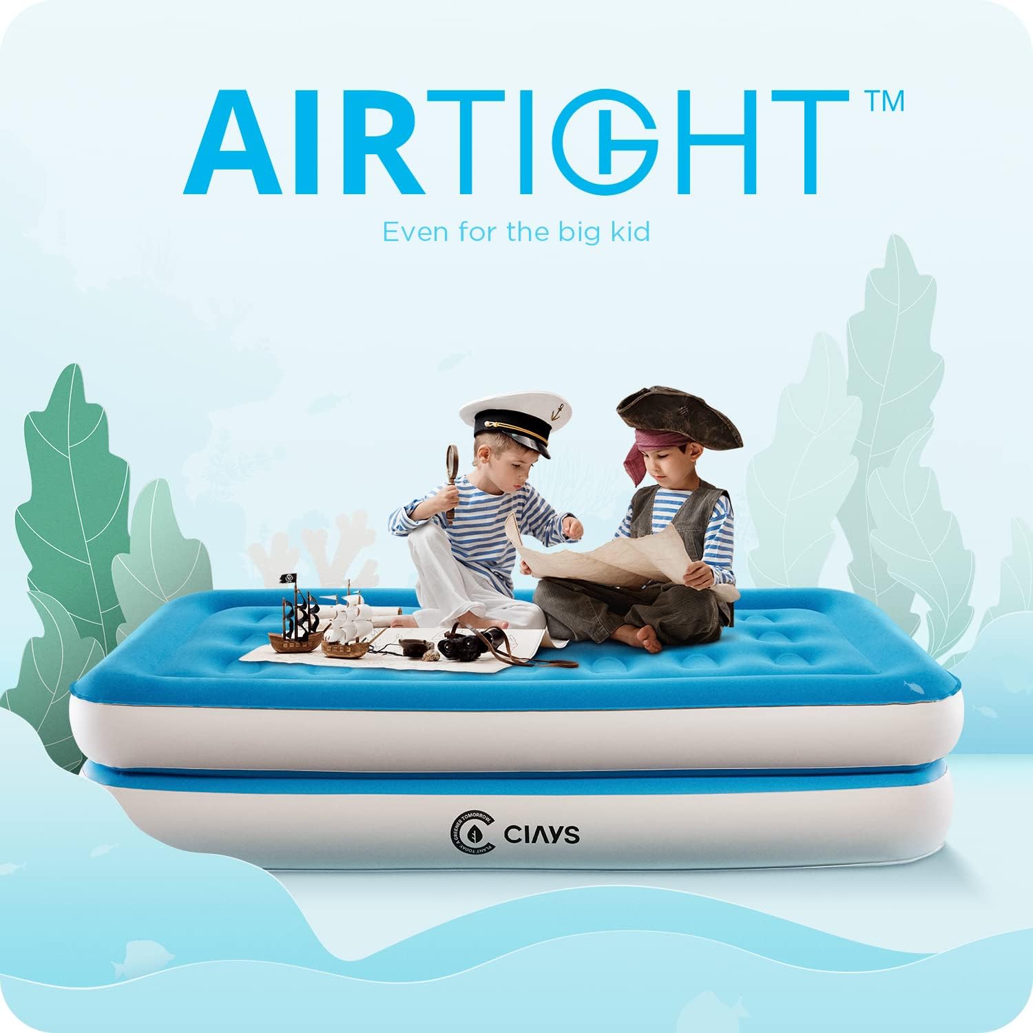 Ciays Air Mattress with Built-in Pump for Home and Camping