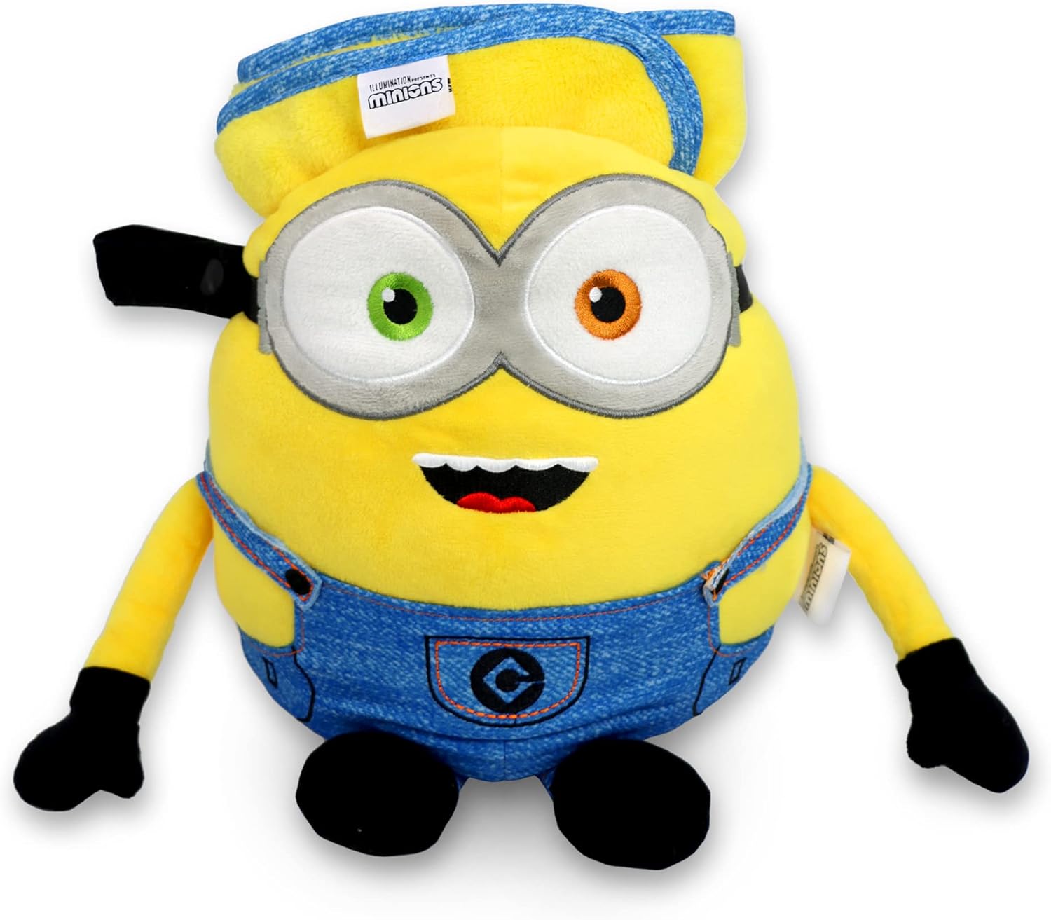 Roamwild Bob the Minion Travel Pillow and Blanket Set