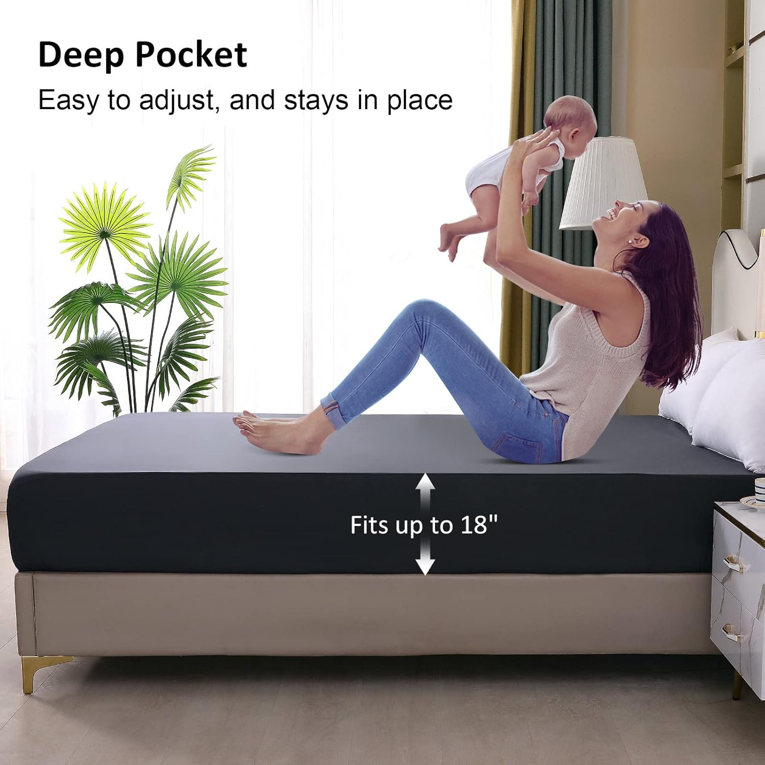Ohano Waterproof Mattress Protector Queen Size 1