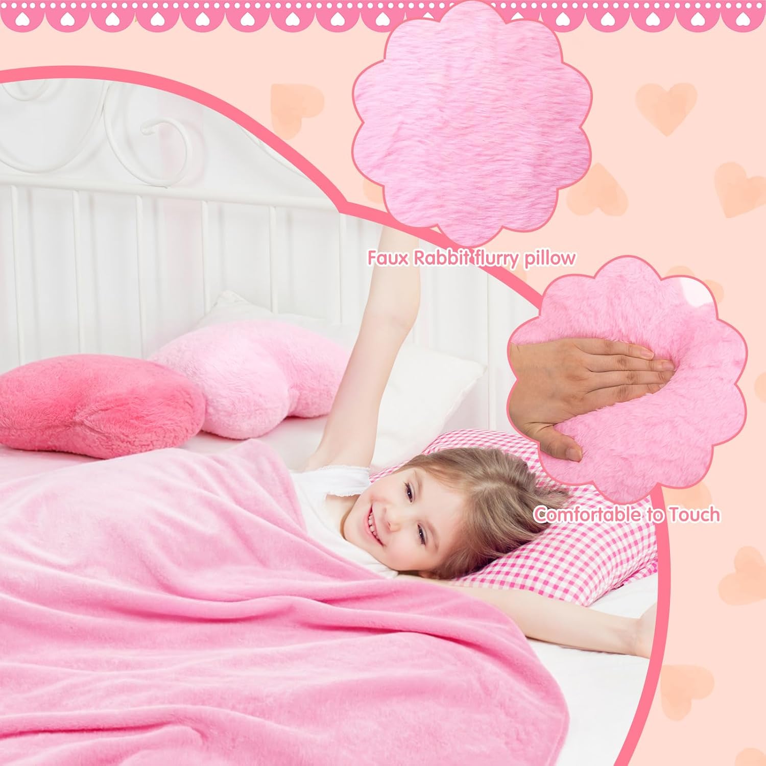 18 Pcs Fanfanwin Kids Sleepover Party Supplies Set