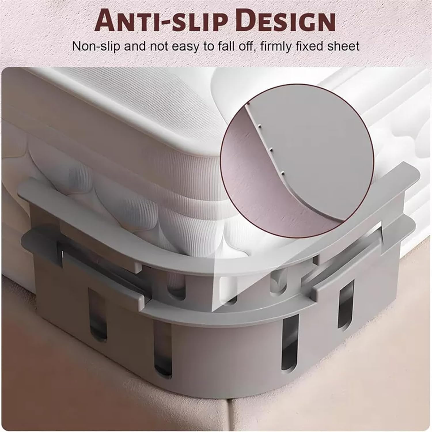 ADRKGLX Bed Sheet Holder 4Pack - Ultra Secure Fit