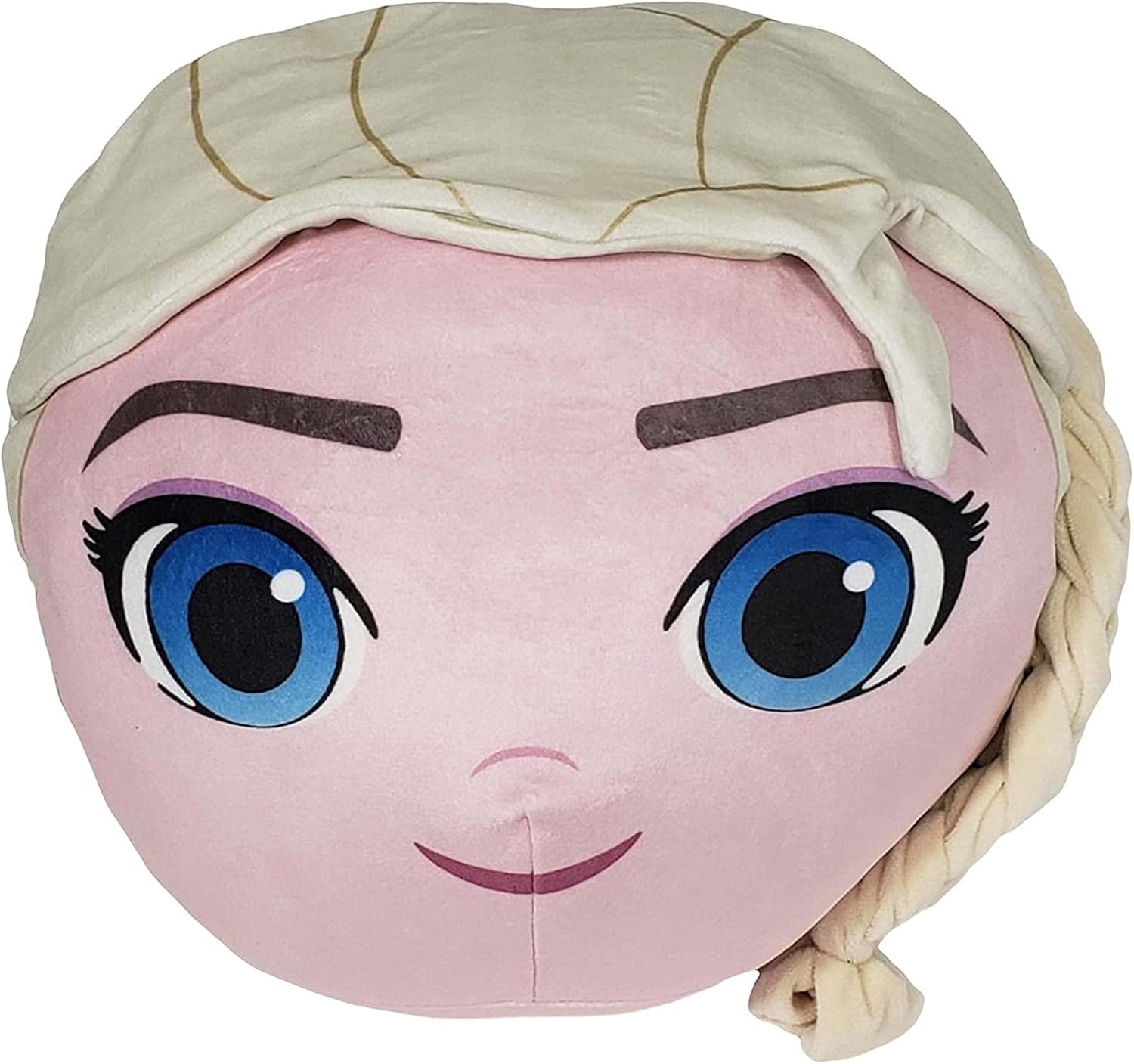 Disney Elsa 11 Cloud Pillow with 3D Face Design