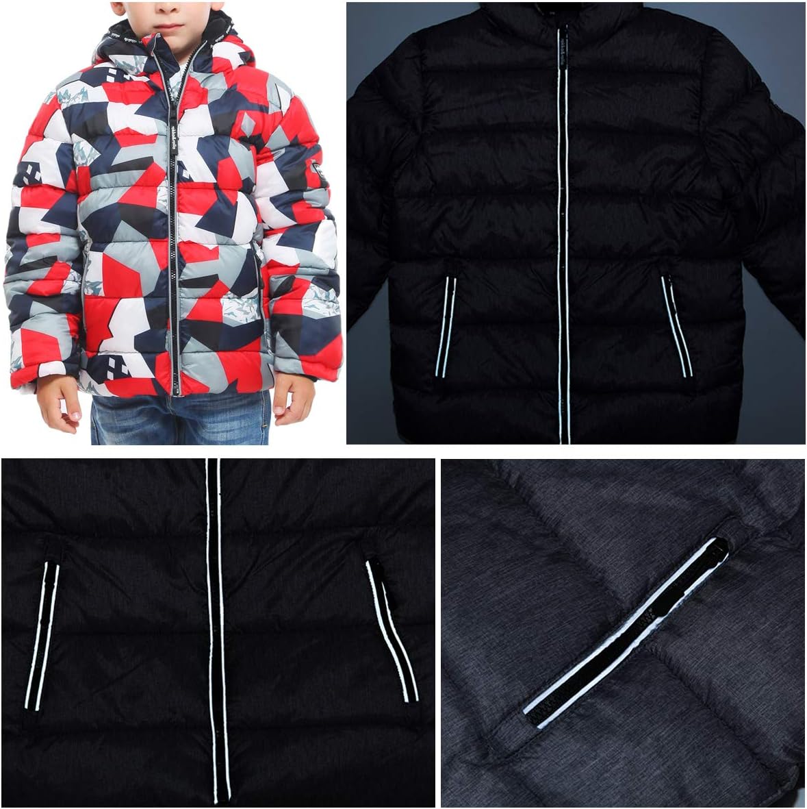 RokkaRolla Boys Heavyweight Puffer Jacket