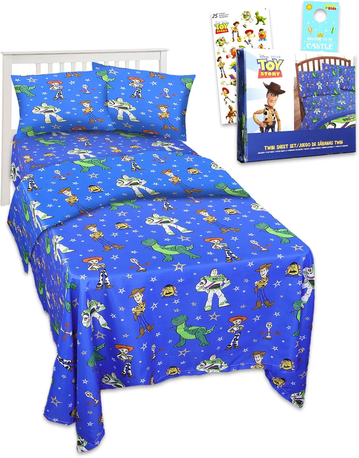Toy Story Toddler Bed Sheet Set - Twin Bed Bundle