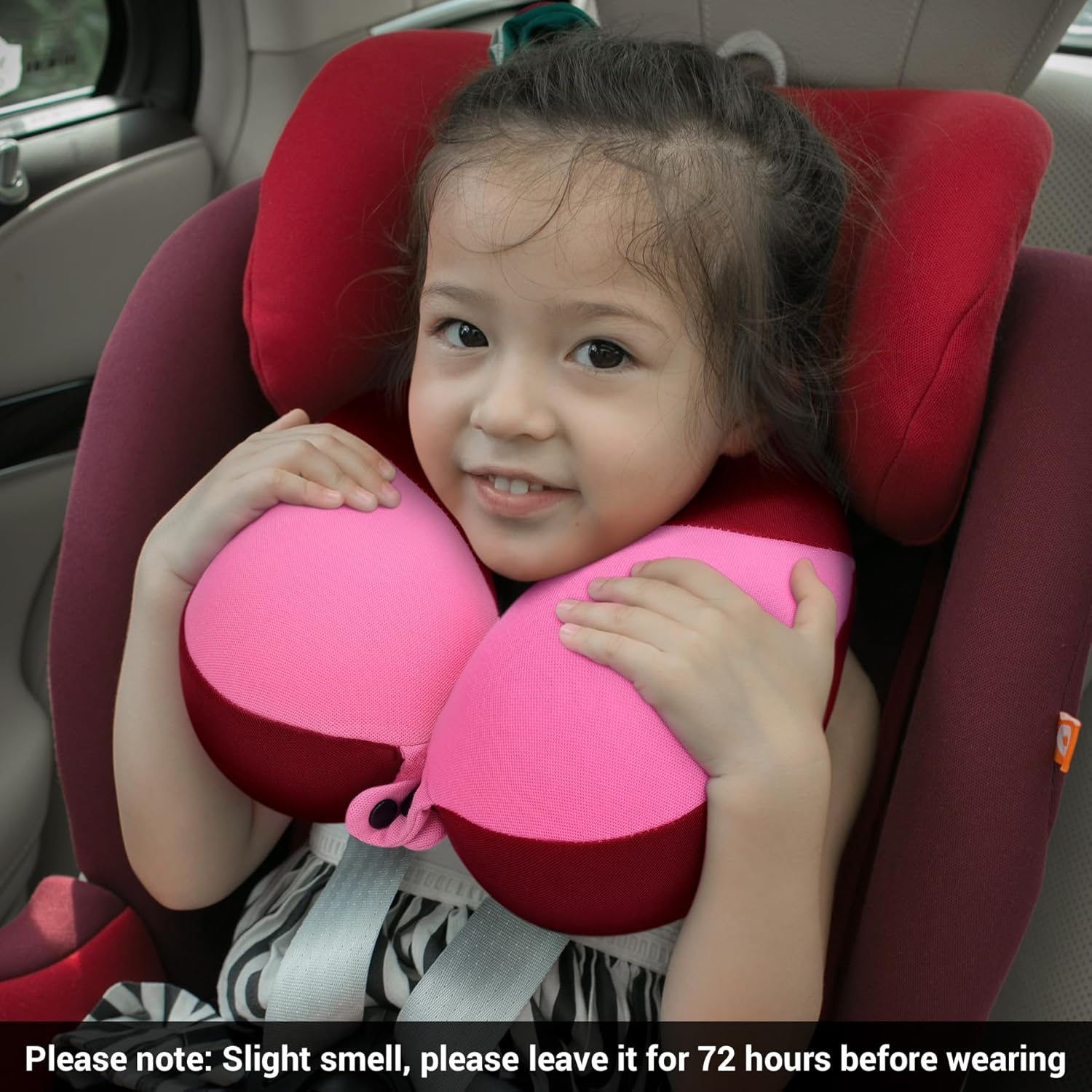 COOLBEBE Kids Travel Neck Pillow Soft Headrest for Car Airplane