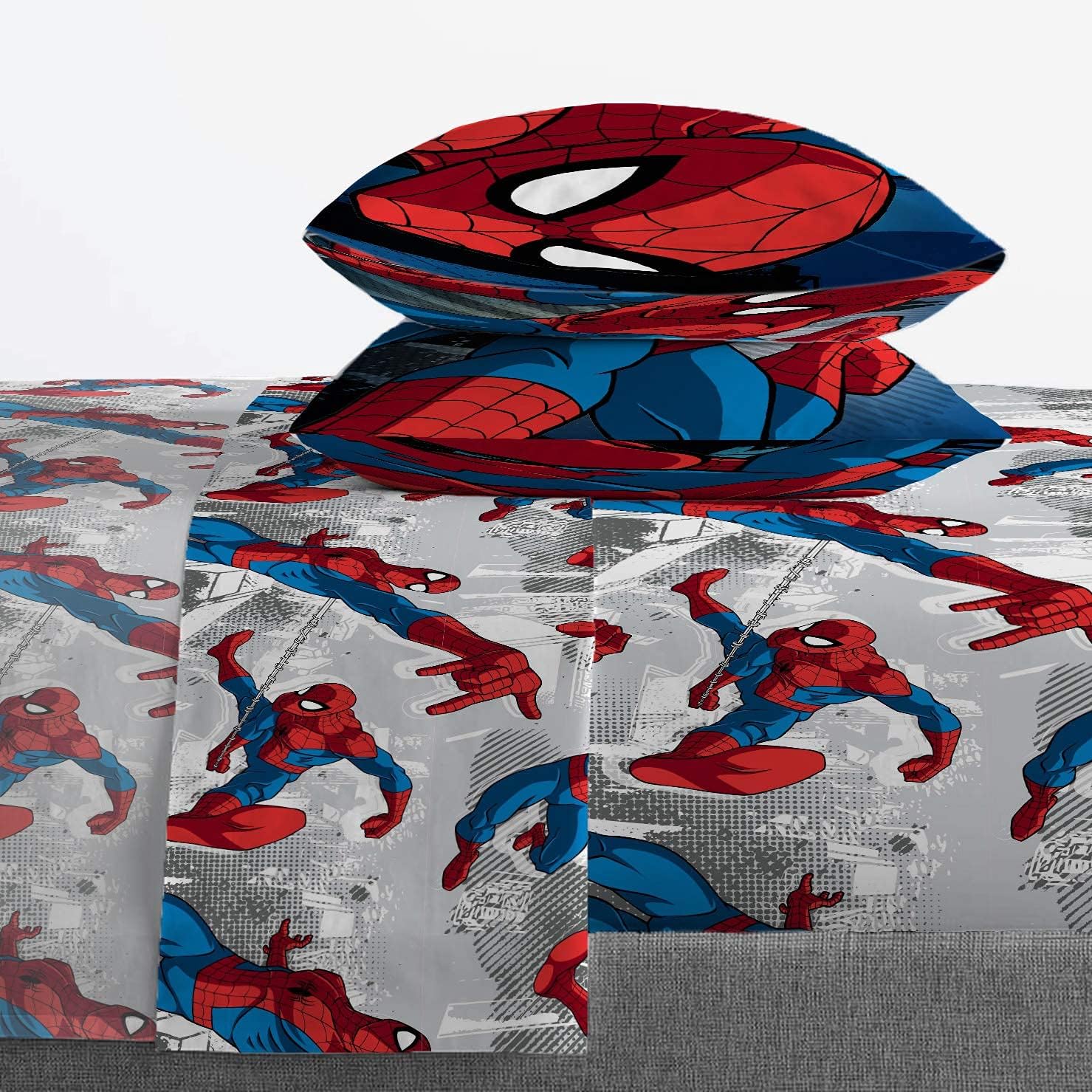 Jay Franco Marvel Spiderman 5 Piece Full Bed Set