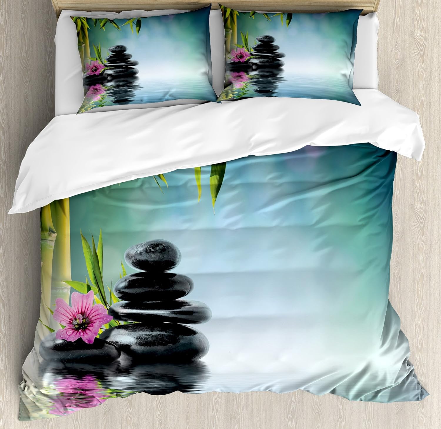 Ambesonne Chill Garden Duvet Cover Set