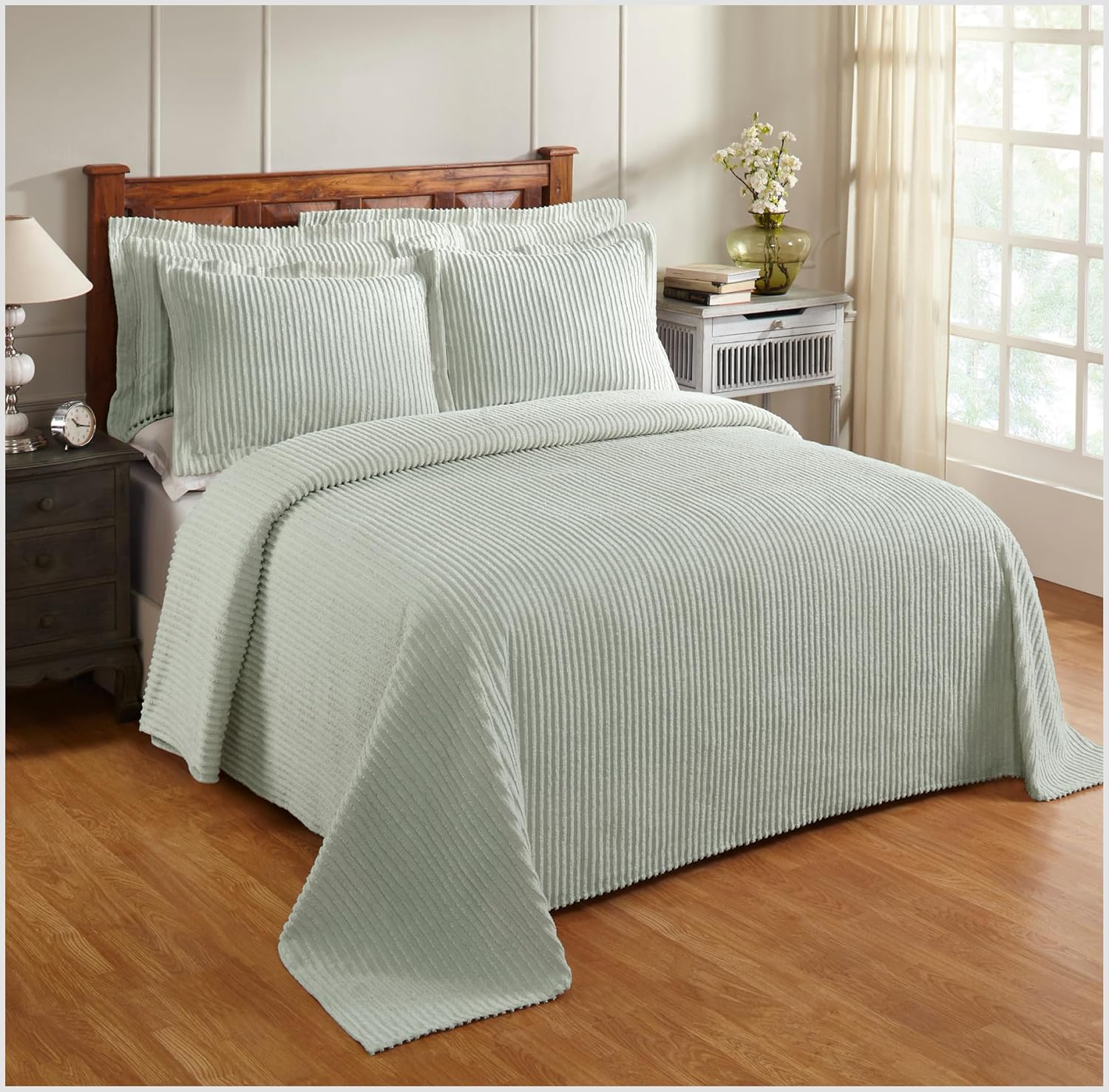 Better Trends Chenille Bedspread Queen Size 1