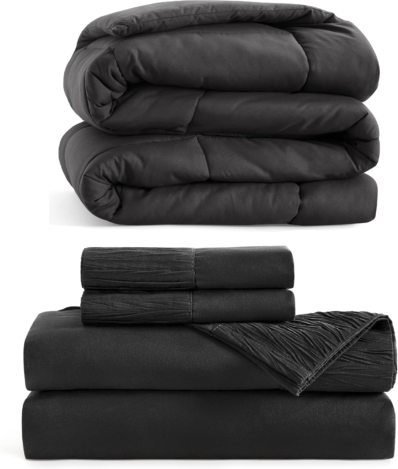 Bedsure Twin XL Comforter Duvet Insert Bundle with Sheets 1