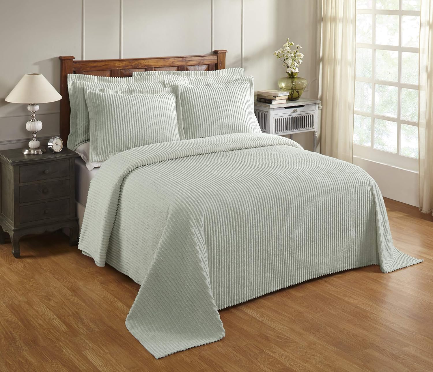 Better Trends Chenille Bedspread Queen Size 1