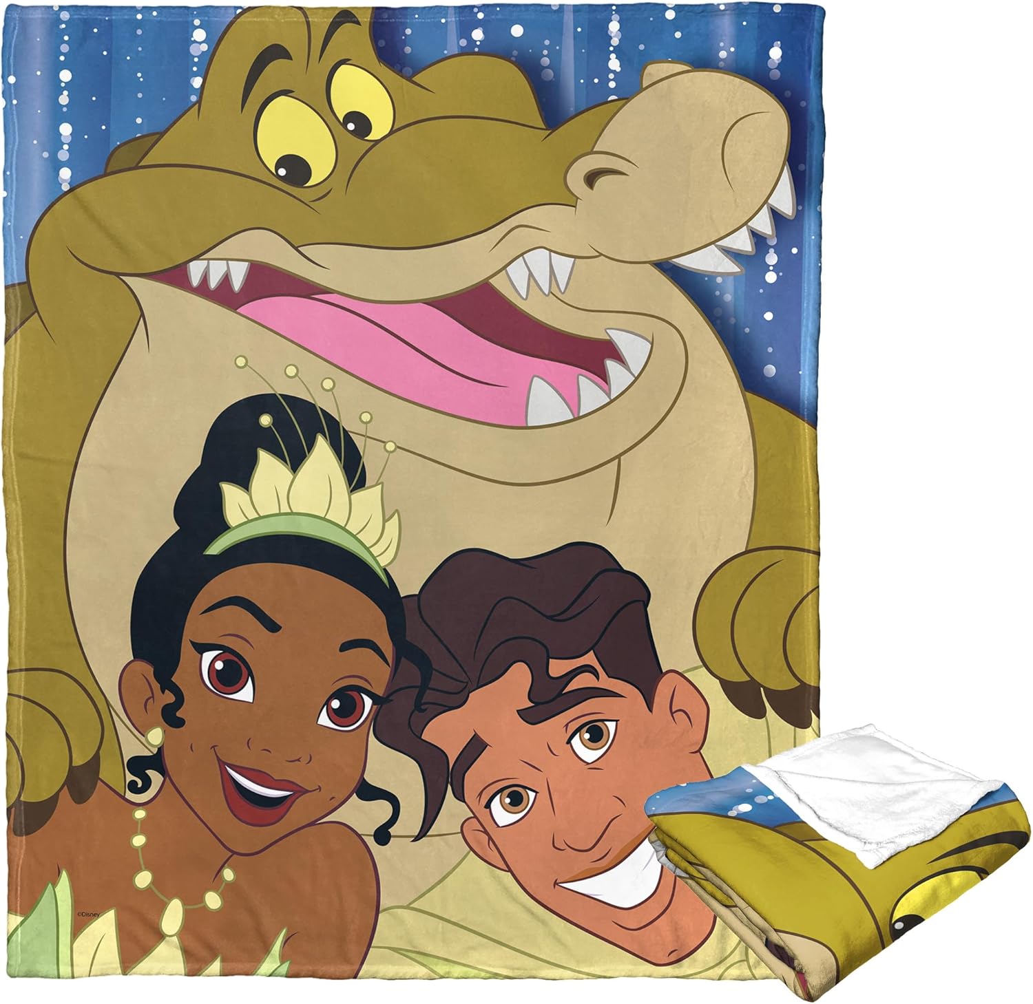 Northwest Disney 100 Silk Touch Throw Blanket Bayou Friends