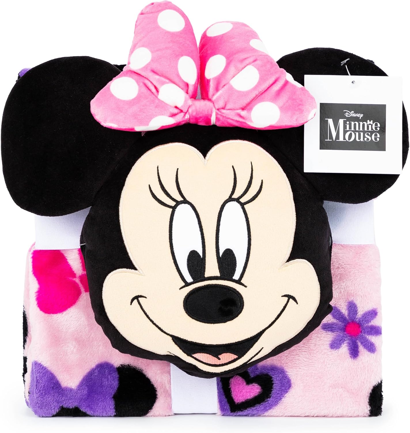 Jay Franco Disney Minnie Mouse Throw Pillow Set 1