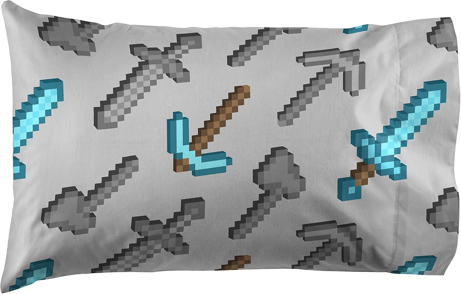 Jay Franco Minecraft Isometric 5-Piece Full Bed Set