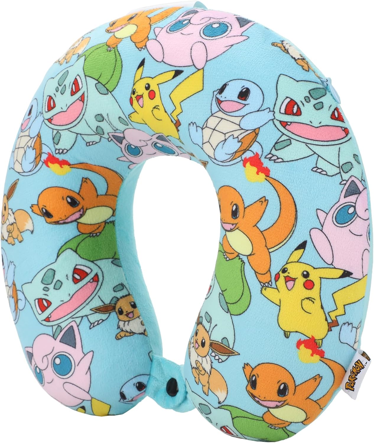 Bioworld Pokemon Pikachu 2-Piece Travel Eye Mask and Pillow Set