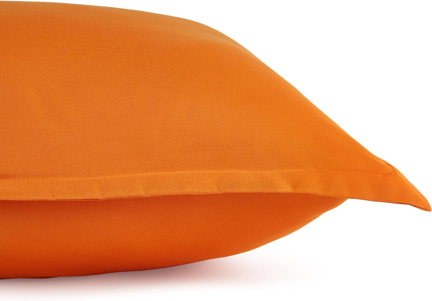 Amazon Basics 2-Piece Microfiber Kids Comforter Set Twin Bright Orange