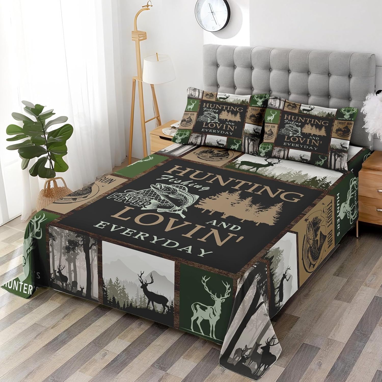 WeCozy 4-Piece Queen Bed Sheet Set with Pillowcases