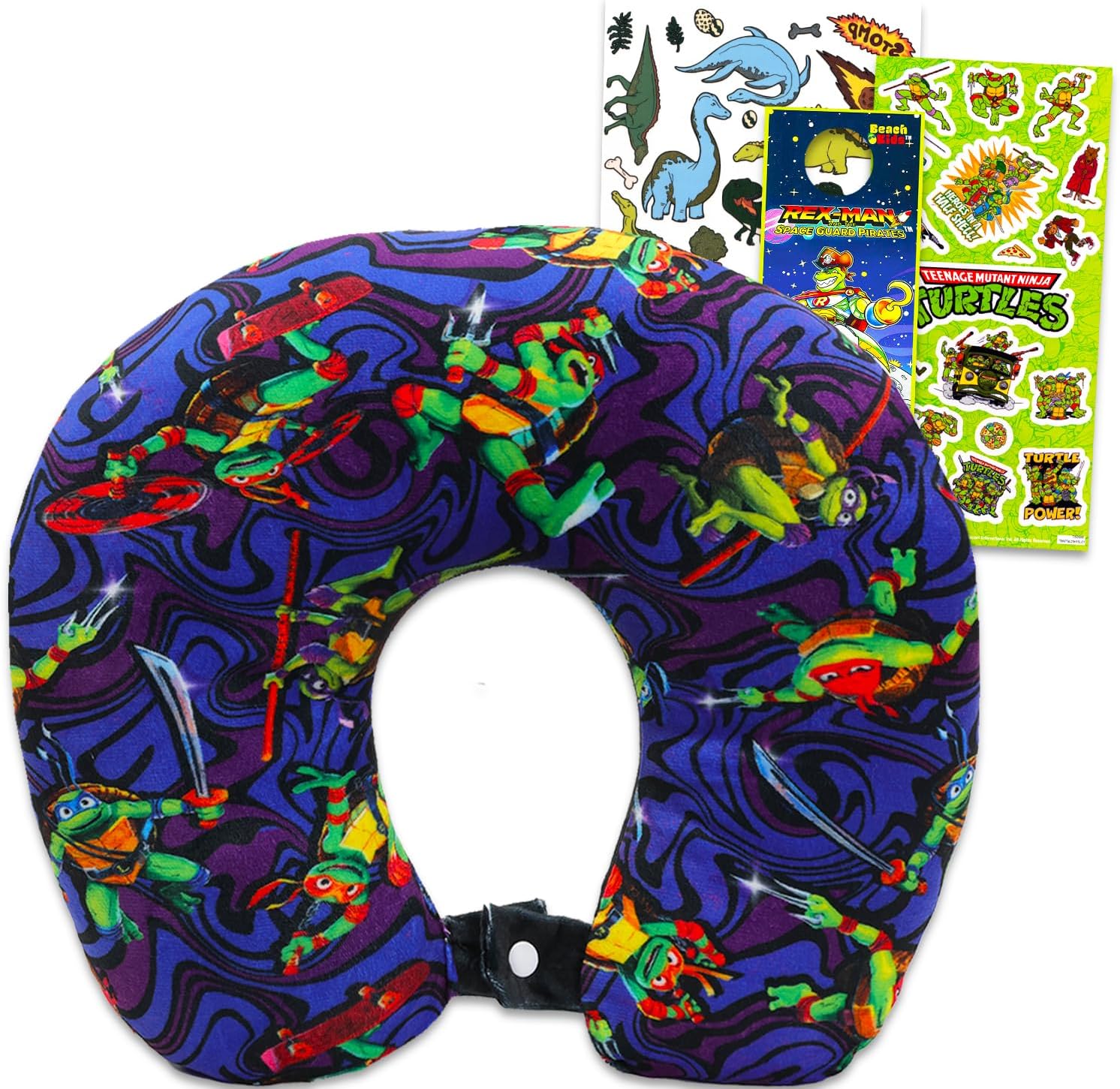 Teenage Mutant Ninja Turtles Travel Pillow Set for Kids