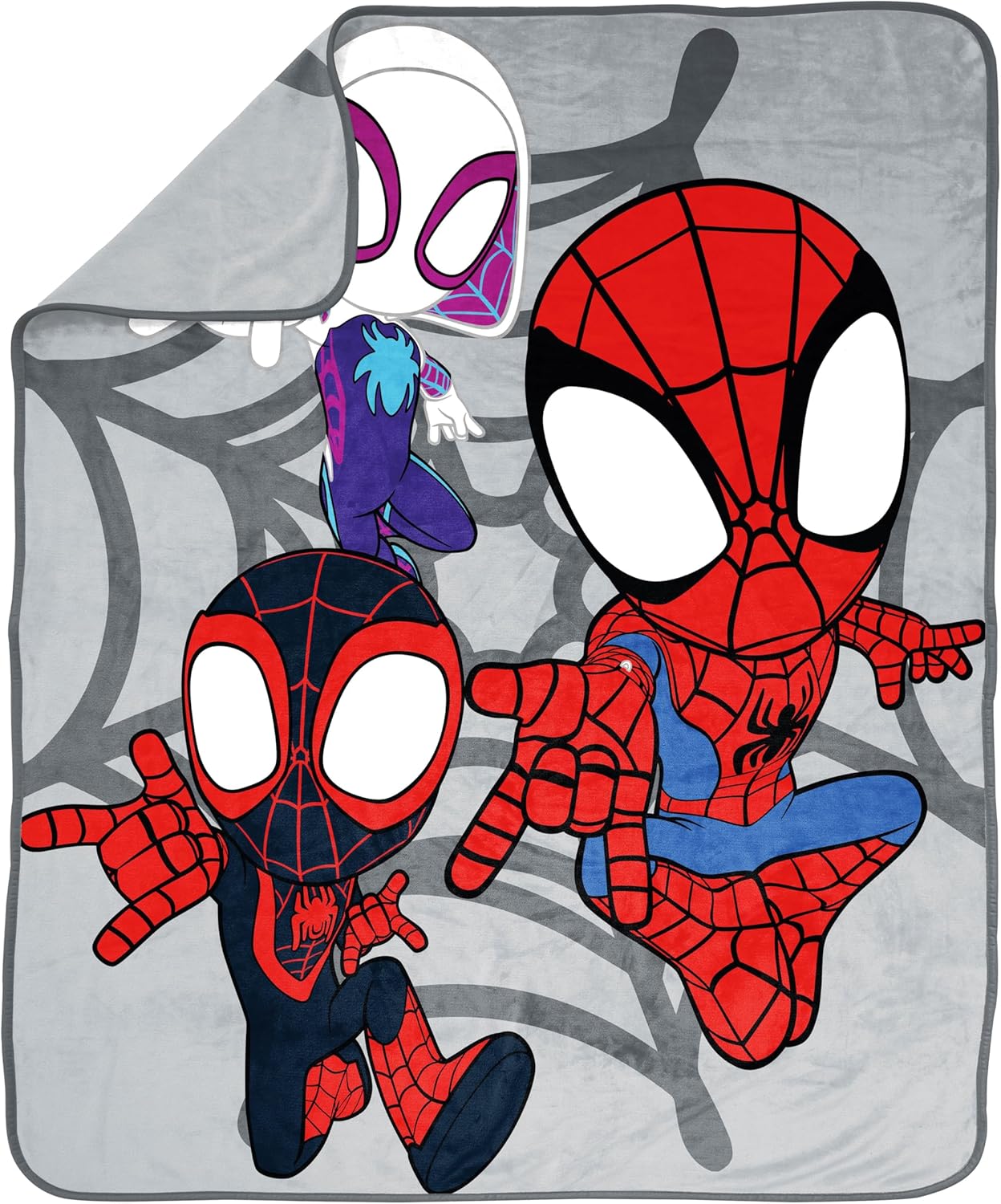 Jay Franco Spidey Friends Throw Blanket - 50 x 60 Inches Kids Fleece