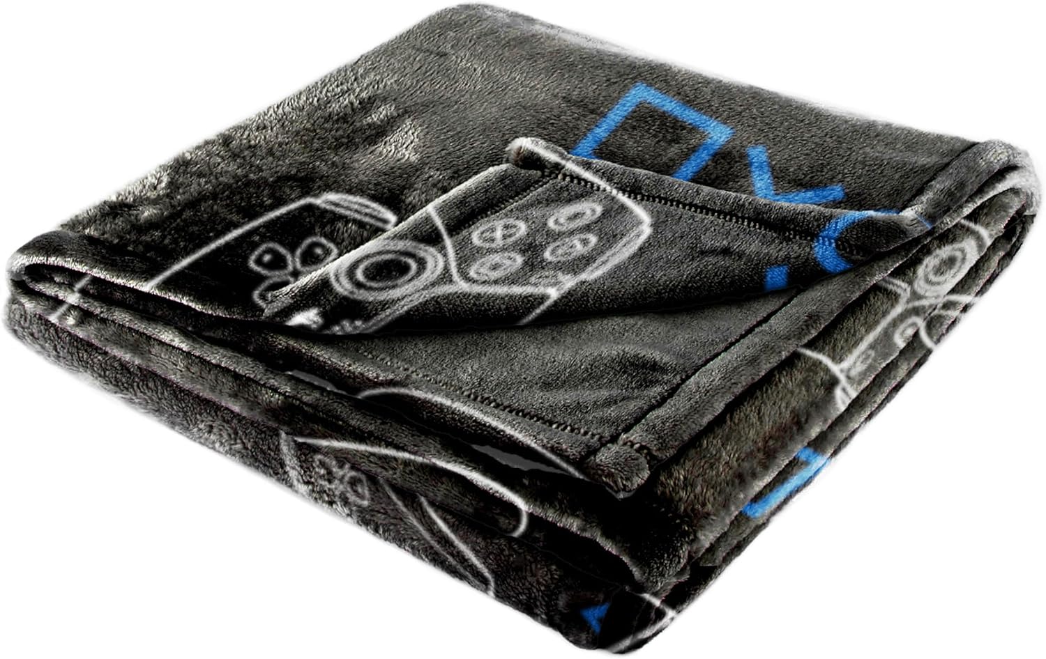PlayStation Controller Throw Blanket for Kids