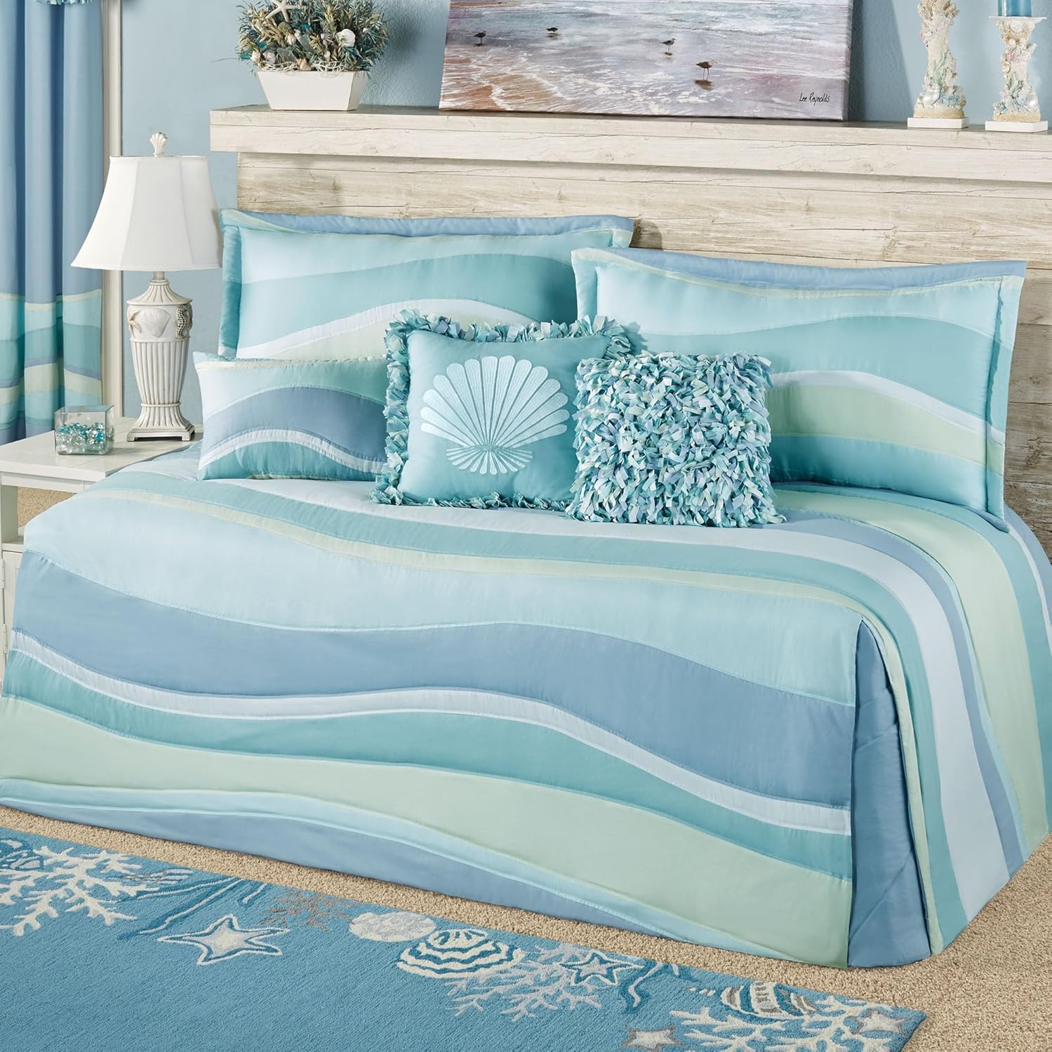 Touch of Class Ocean Tides II 8-Piece Daybed Bedding Set