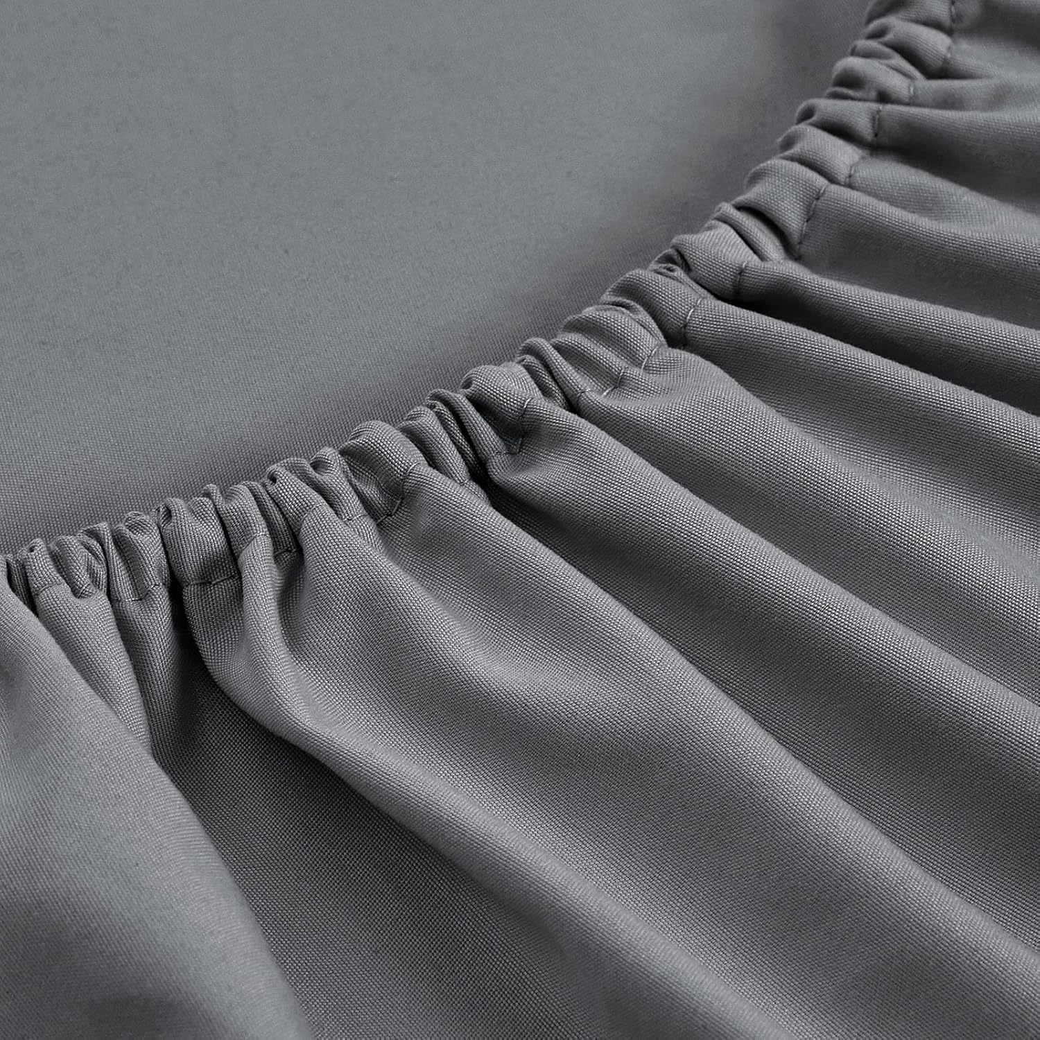 FreshCulture Full Fitted Sheets 6 Pack Dark Grey