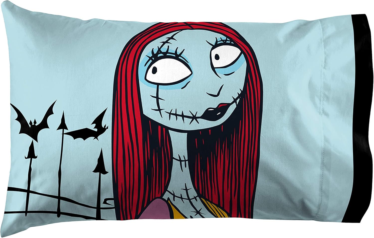 Jay Franco Nightmare Before Christmas Pillowcase - Double-Sided Kids Super Soft Bedding