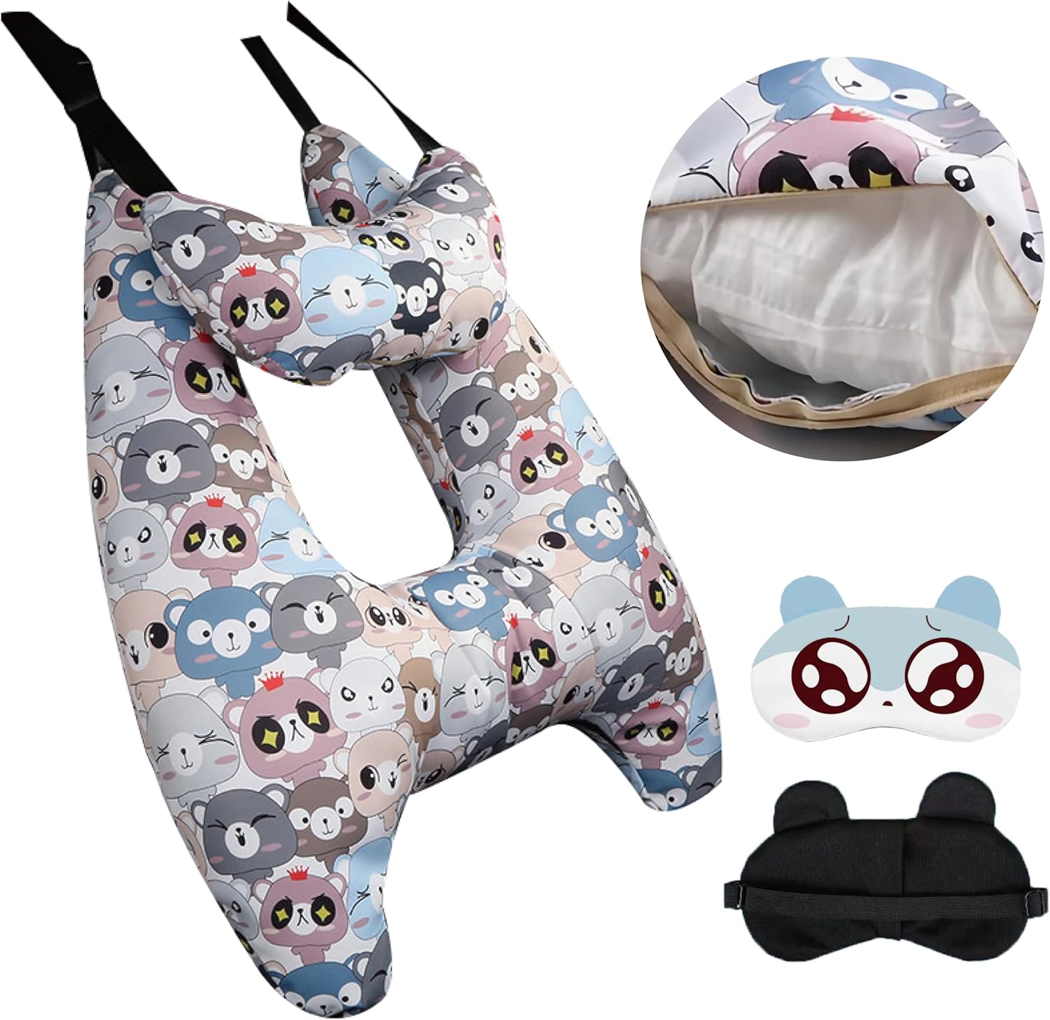 Tumahe H-Shape Travel Pillow for Kids and Adults