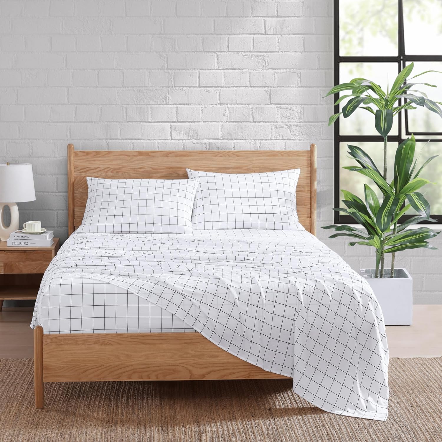 Casa Platino Full Bed Sheet Set with Deep Pockets