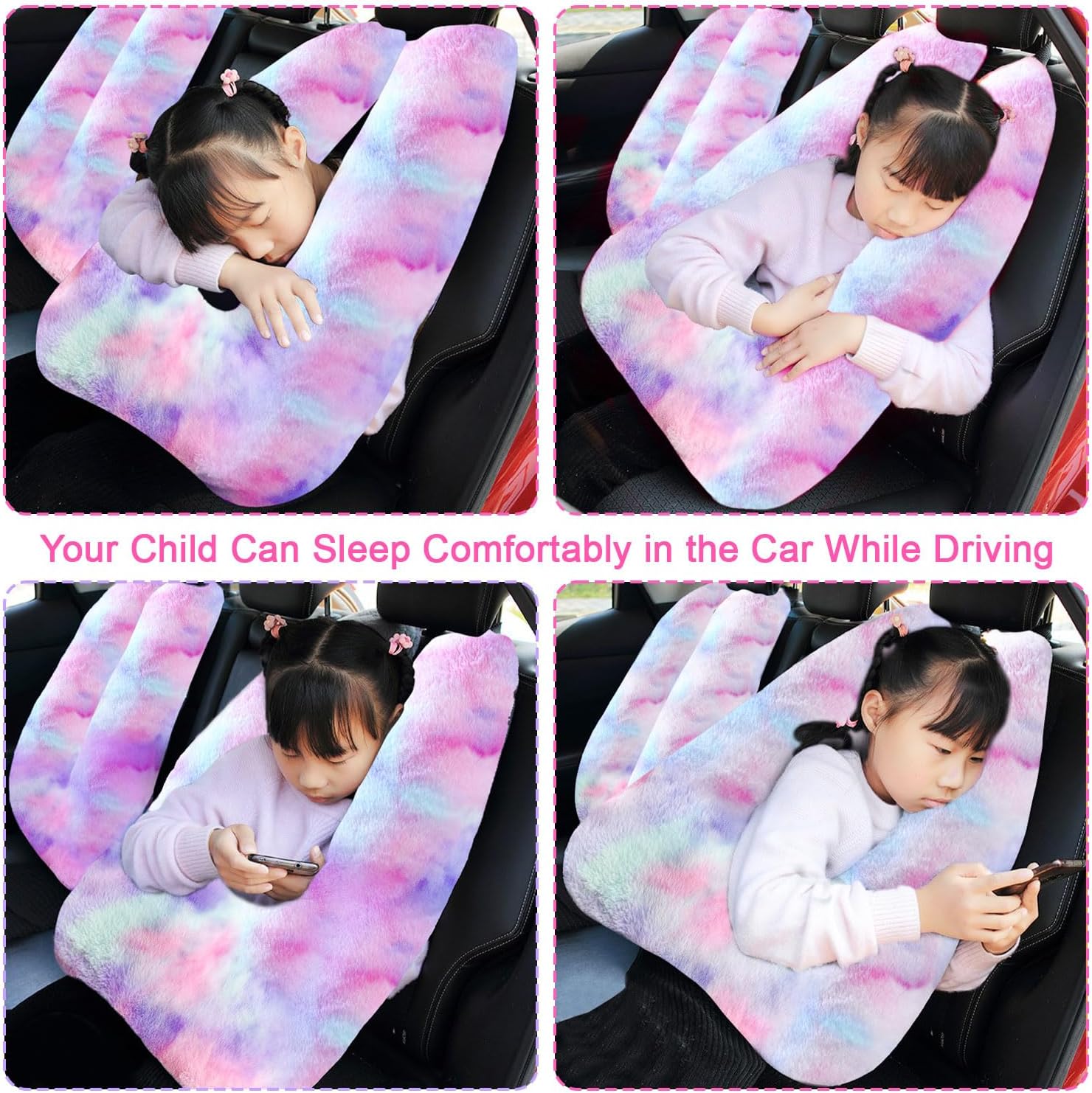 MROUEN Travel Pillow for Kids and Adults