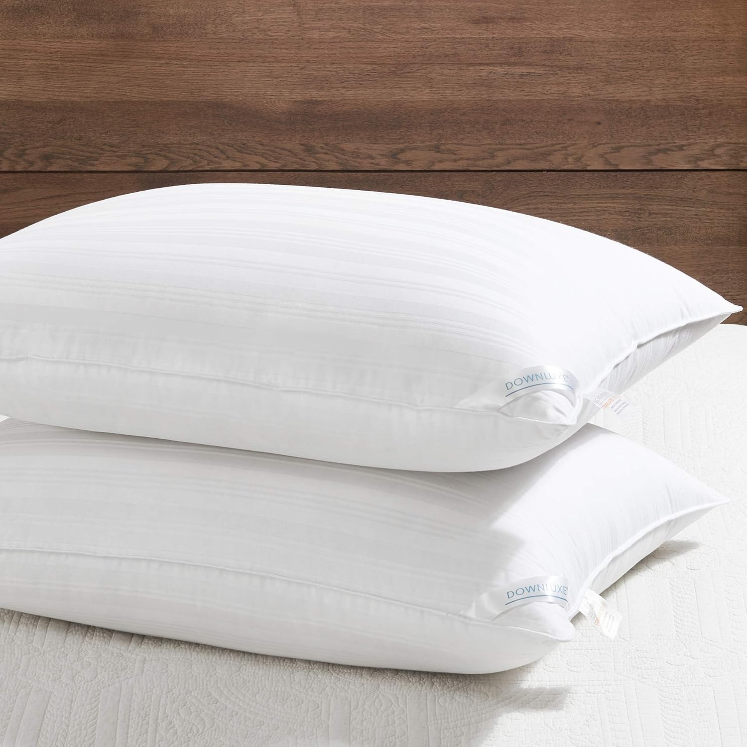 Downluxe Down Alternative Pillows Set of 2 - Hotel Collection 20x26