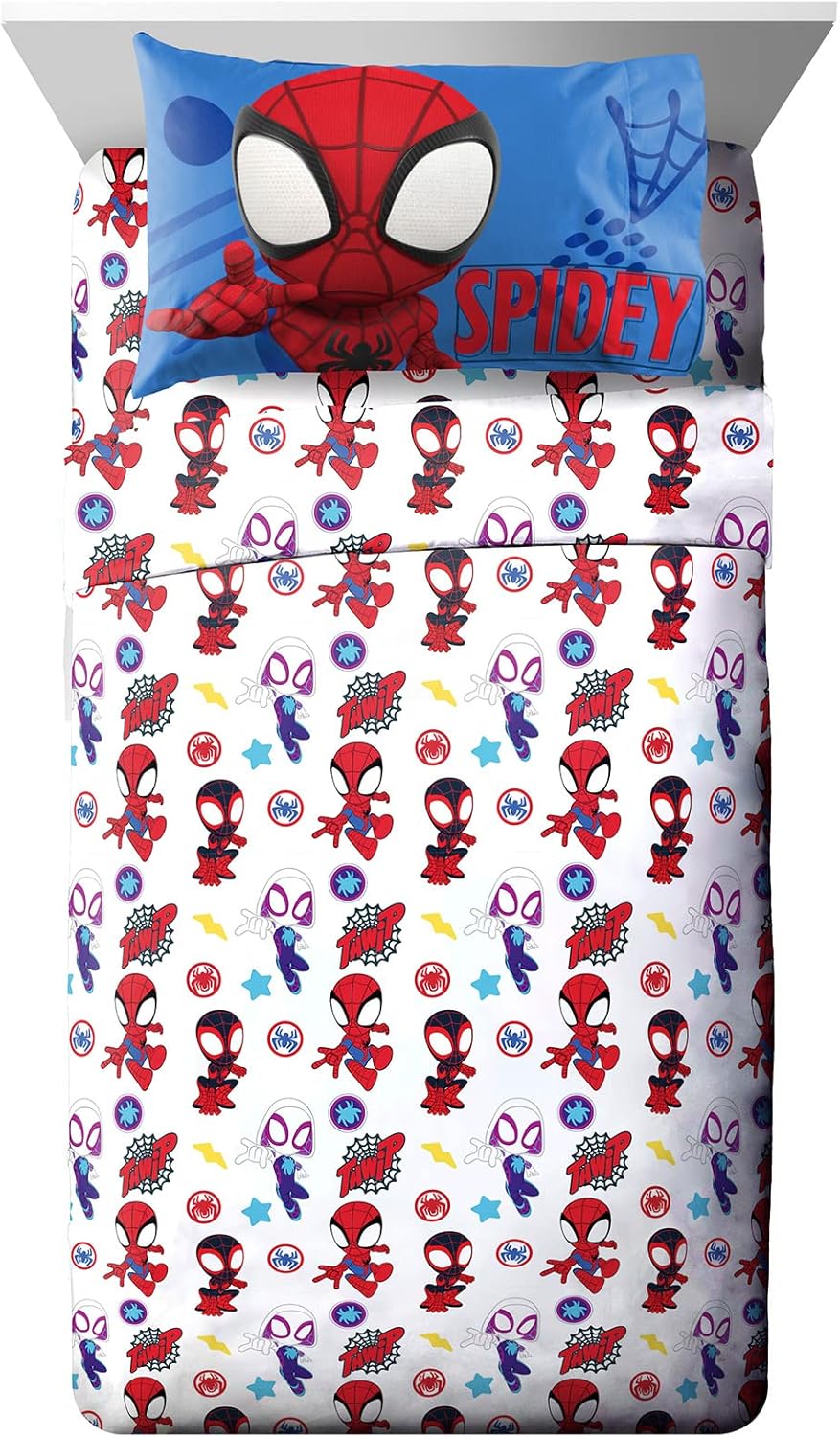 Jay Franco Marvel Spidey Twin Sheet Set - 3 Piece 1