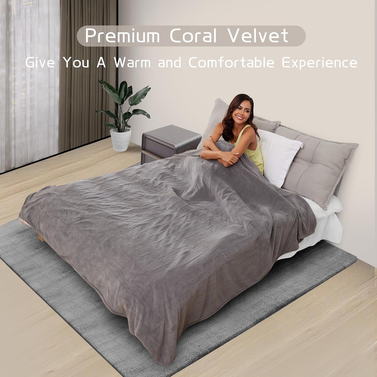 ReyyNio Electric Blanket 72x84 Full Size
