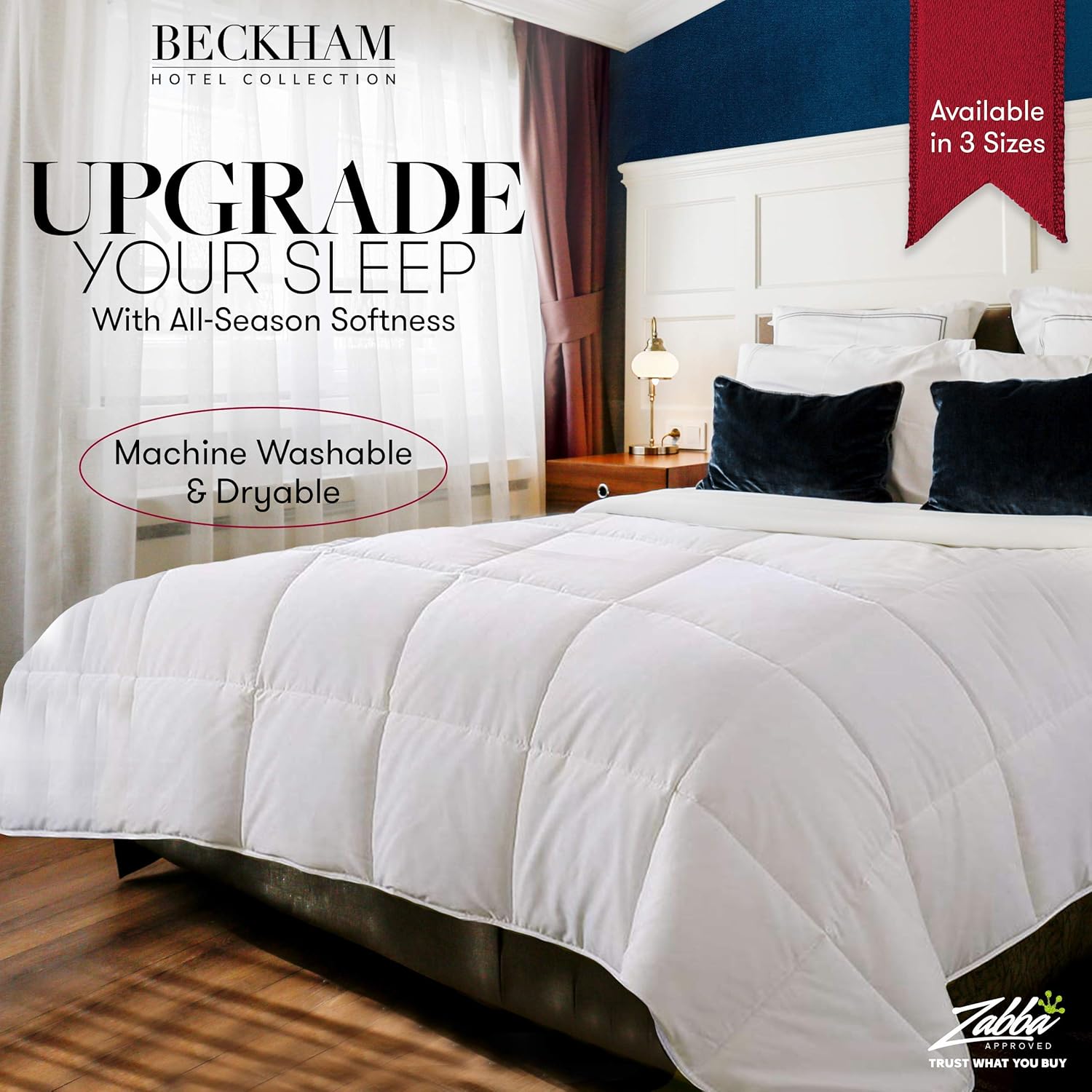 Beckham Luxury Linens Comforter - 1600 Series Down Alternative