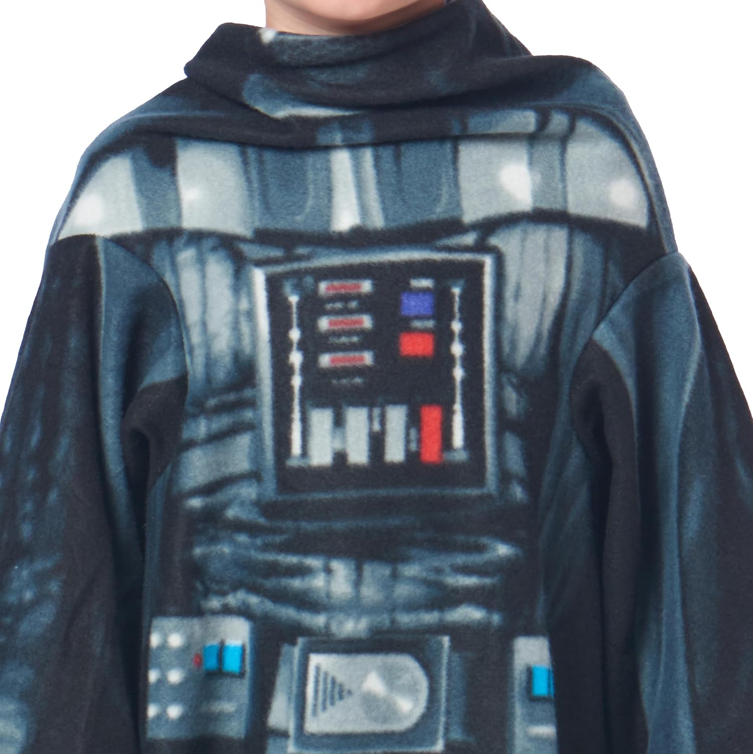 Northwest Comfy Throw Blanket with Sleeves Being Darth Vader